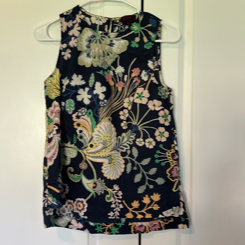 J crew liberty fabric tank.  Excellent preloved condition